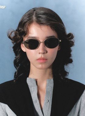 Fakeme 质感时尚墨镜防紫外线太阳镜素颜光学眼镜女 tuboji