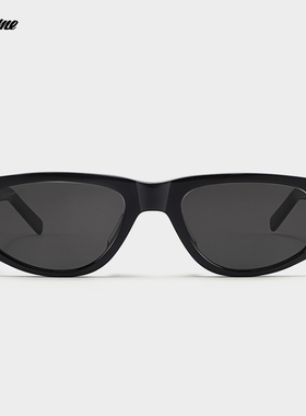 【胡可推荐】Fakeme 板材椭圆框墨镜女防紫外线未来科技感 Eryk