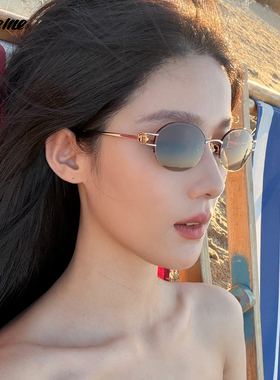 Fakeme时尚太阳镜半糖镜