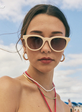 【】Fakeme 质感猫眼板材墨镜防紫外线女 Lowry2022