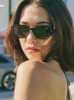 Fakeme王嘉尔同款时尚猫眼墨镜