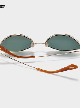 Fakeme 2026新品时尚超轻β钛菱形框轻奢墨镜防紫外线太阳镜astor