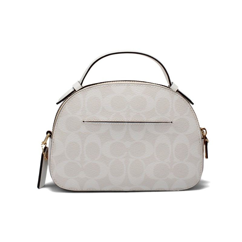 coach女士新款单肩贝壳半圆斜挎包 Haori海外女士包袋