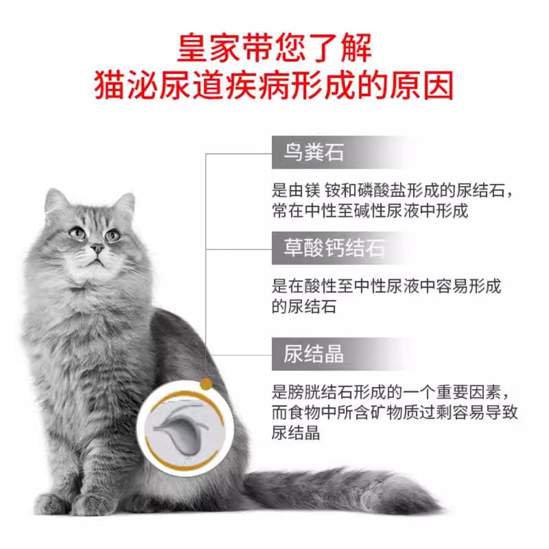 皇家猫粮LP34泌尿道全价猫粮泌尿结石配方皇家处方粮猫咪主食