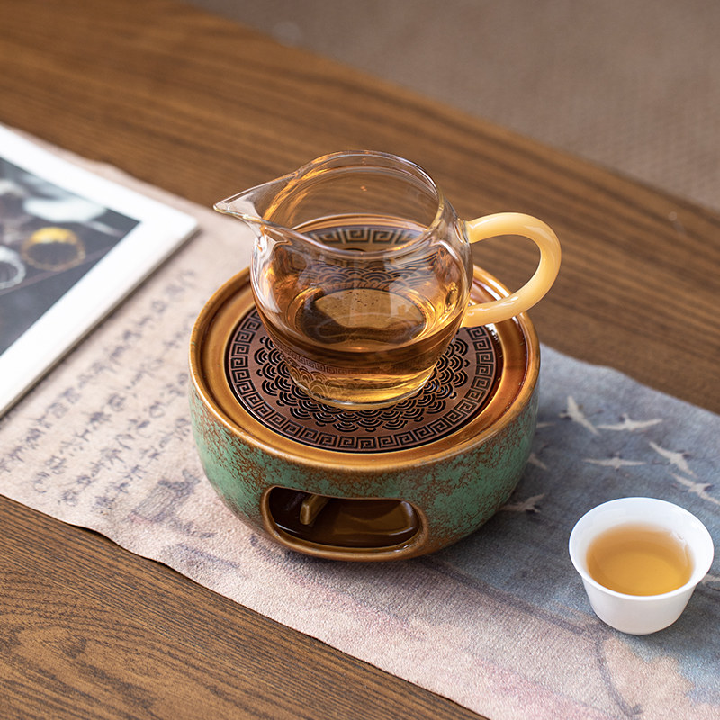 窑变温茶炉提香炉蜡烛煮茶底座保温暖茶器提香器烘茶炉香炉温茶器,淘宝优惠券,粉丝福利购,淘宝优惠卷