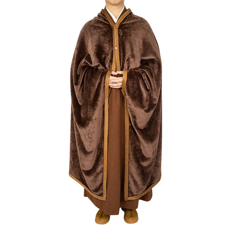 出家僧人盖腿打坐两用披风绒毛毯保暖静坐禅修观音斗篷冬季居士服,淘宝优惠券,粉丝福利购,淘宝优惠卷