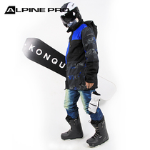 Alpine Nico Winter Mens Veneer Ski Suit Thickened Warm Waterproof Male Winter Snow Township Tide Wear Hitch Suit