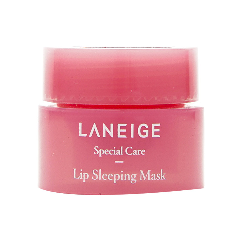 韩国laneige草莓果冻睡眠润唇膏 艾歌化妆品唇膏/口红