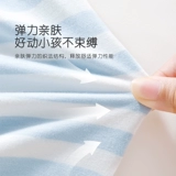 棉致 Детская летняя пижама для мальчиков, хлопковый тонкий летний комплект, короткий рукав