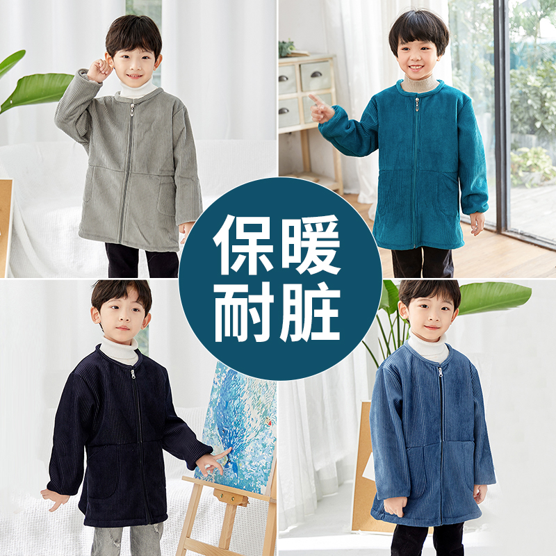 Children's corduroy blouse Chido Beimei