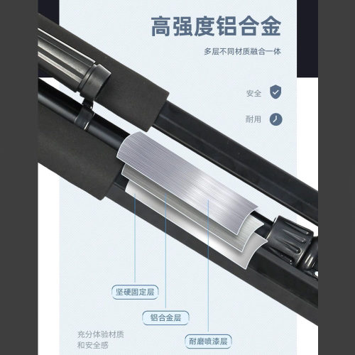 望远镜支架1.7米观鸟镜大三角架单筒双筒观靶天文镜观赏镜三脚架 - 图0
