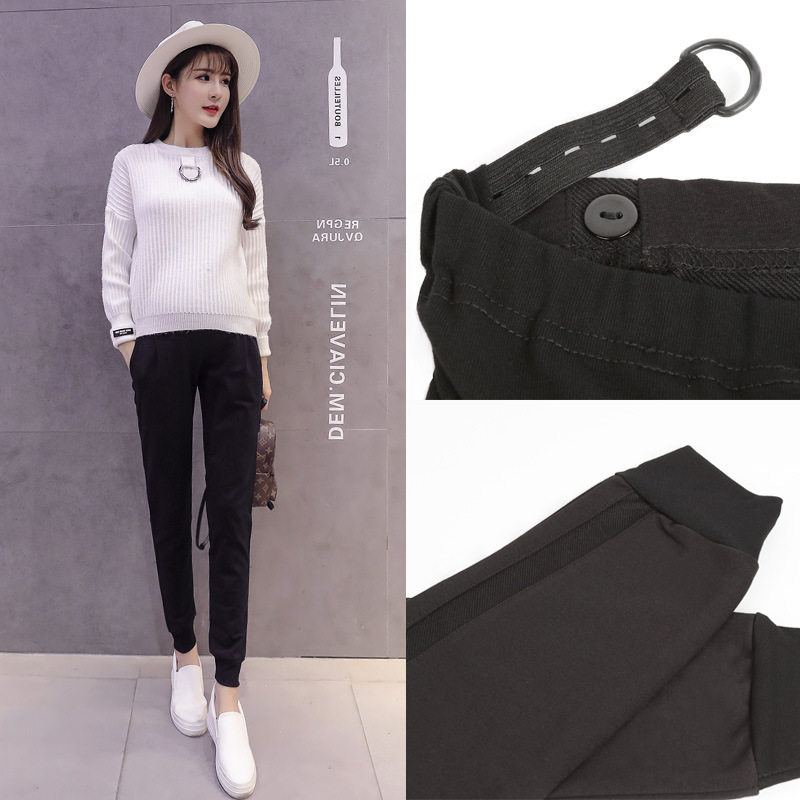 春秋季外穿新款时尚潮妈孕妇裤子 西瓜妈妈美孕孕妇打底裤