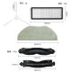 ເຫມາະສໍາລັບ 360 sweeping robot accessories S9/X90/X95 main brush roller brush side filter Hypa mop rag