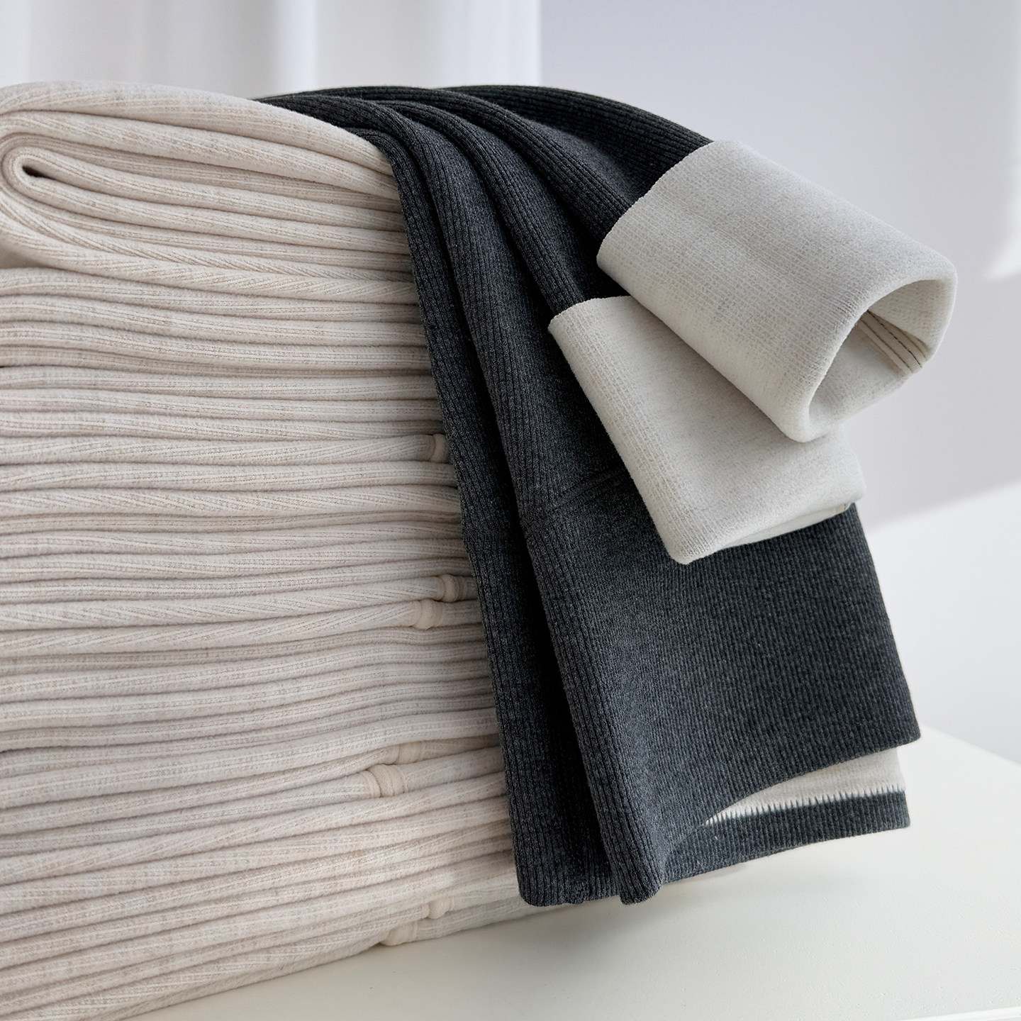 打底裤加长版高个子女2025新款冬薄绒保暖裤高腰修身加绒螺纹棉裤,淘宝优惠券,粉丝福利购,淘宝优惠卷