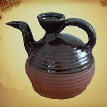 Firewood kiln Prairie Prairie scalding pot warm jug Ancient Style Earth Jars Pots of Coarse Pottery Pot DUCKBILL POT Boiling Pot Capacity 4-6 Two)