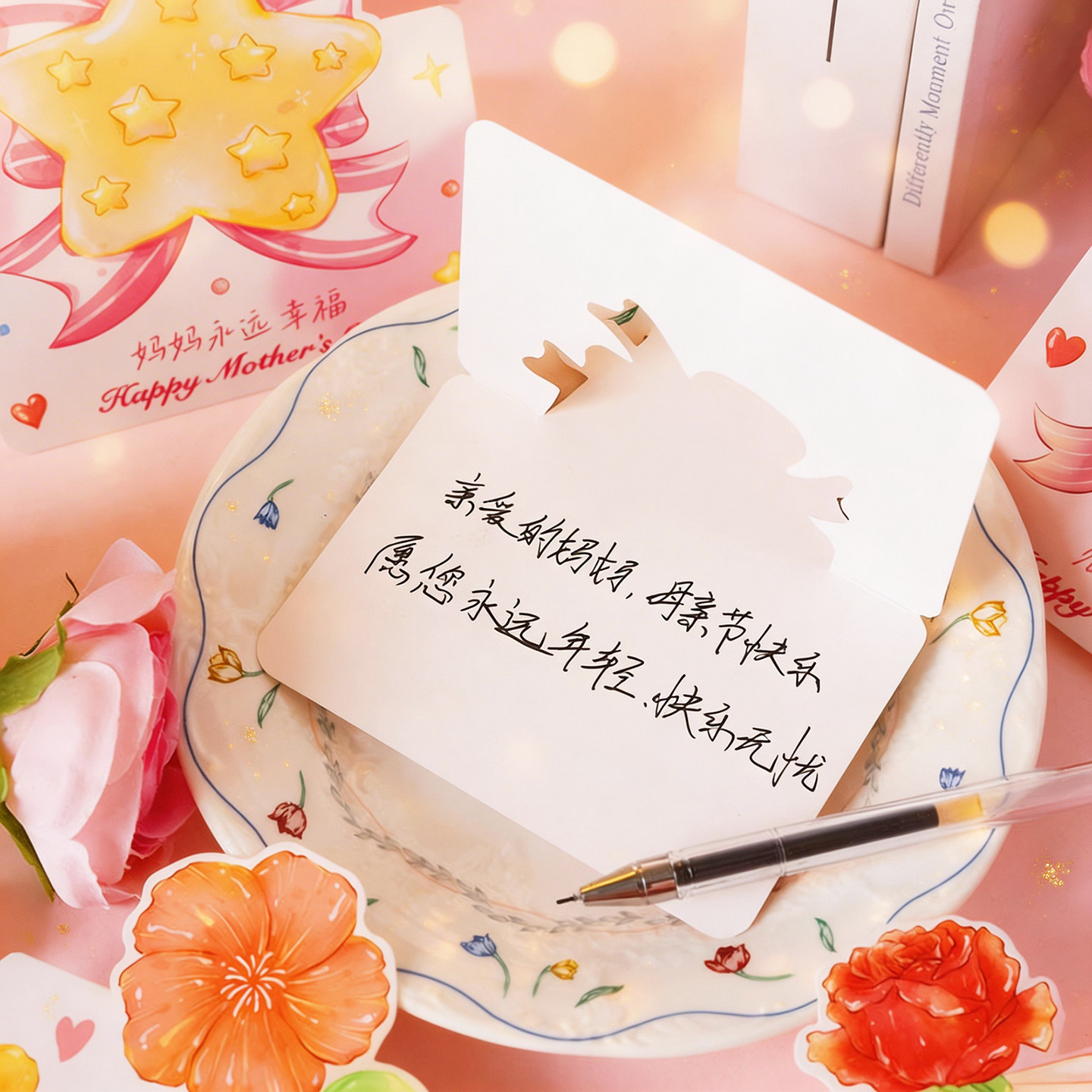 Handwritten blessings are more thoughtful gifts for mothers