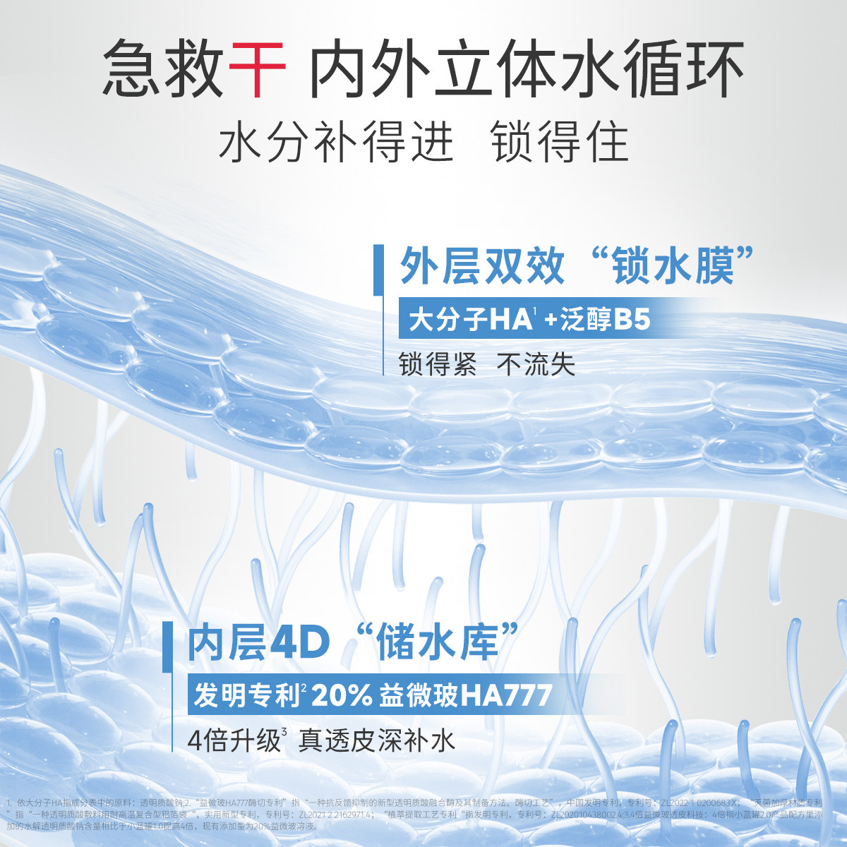 【交个朋友年货节】益肤微分子玻尿酸水光修护面膜,淘宝优惠券,粉丝福利购,淘宝优惠卷