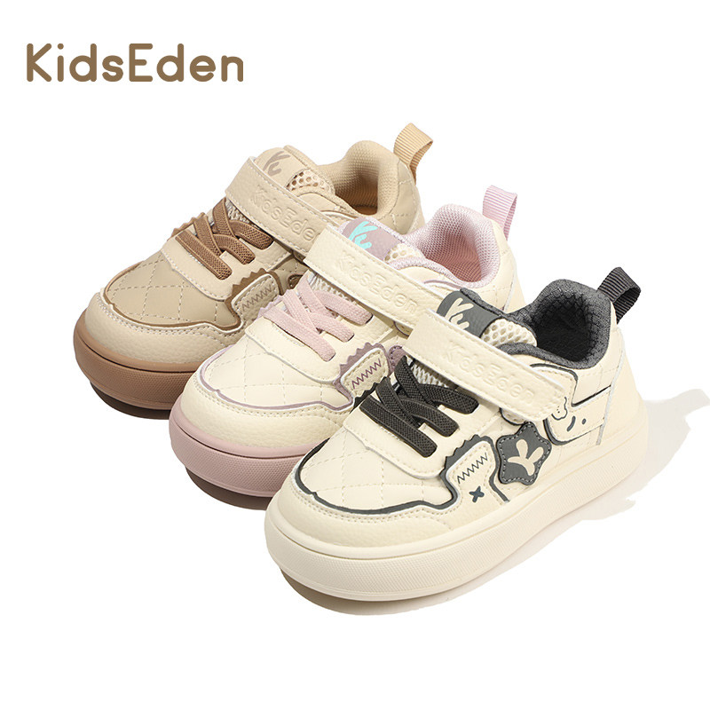 KIDSEDEN童鞋儿童板鞋秋季女童休闲鞋宝宝软底男童小童防滑德训鞋,淘宝优惠券,粉丝福利购,淘宝优惠卷