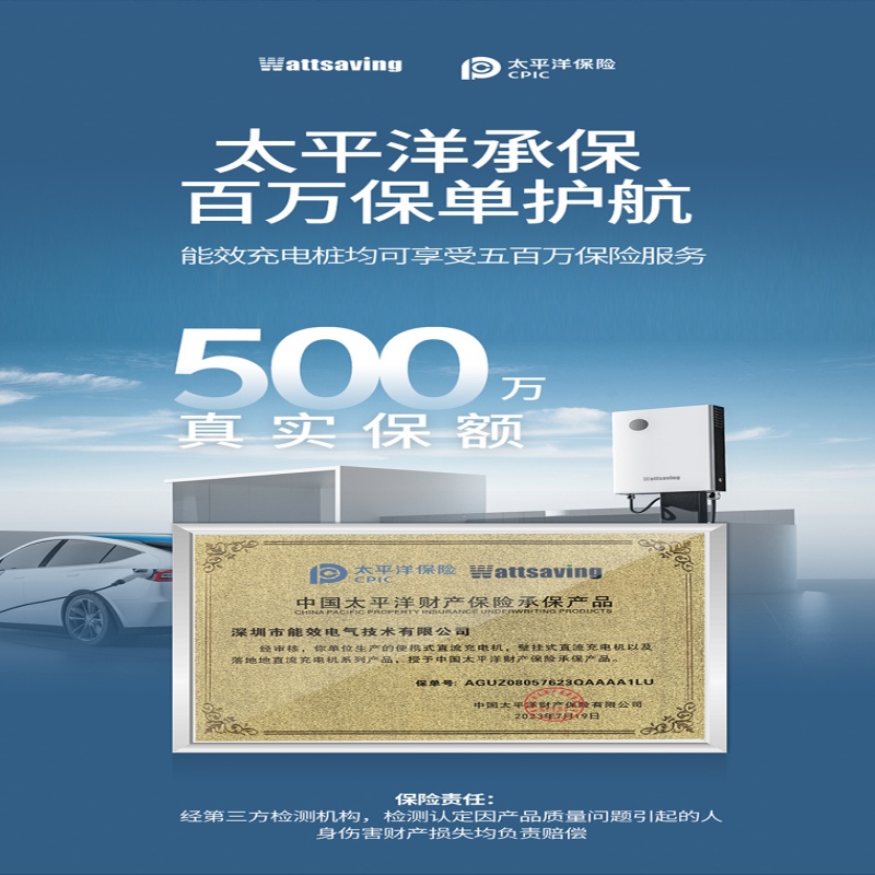 能效wattsaving九孔直流快充电桩3/7/22/30/40KW适用新能源汽车 - 图0