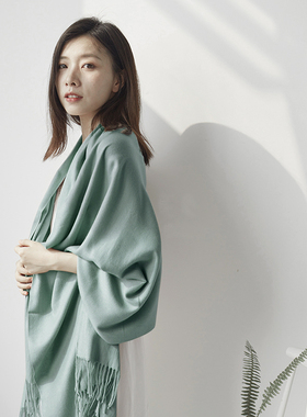 披肩空调房女韩版外搭围巾两用