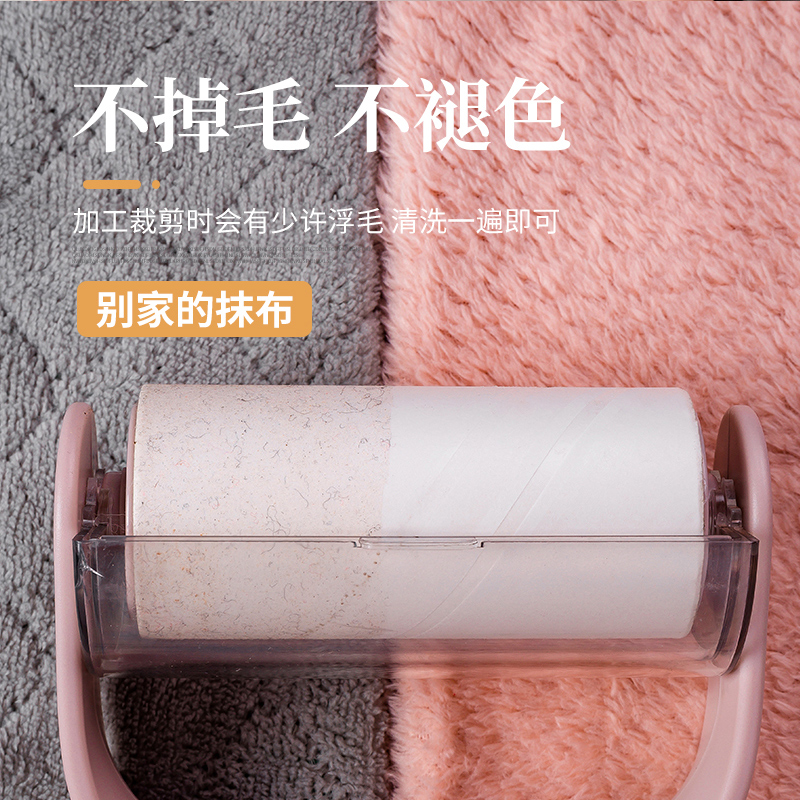 洗碗布抹布家务吸水不掉毛懒人抹布厨房擦手巾加厚家用清洁洗碗巾 - 图1