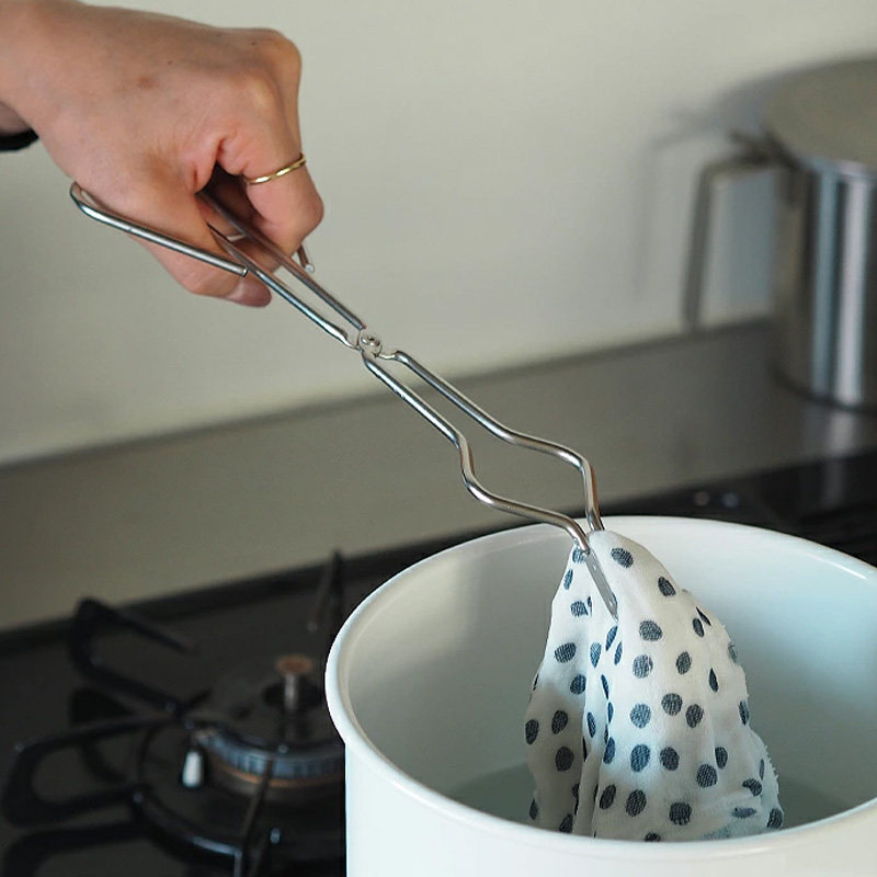 DEARYOU日本进口家事问屋304不锈钢消毒夹防滑防烫奶瓶洗煮夹镊子,淘宝优惠券,粉丝福利购,淘宝优惠卷