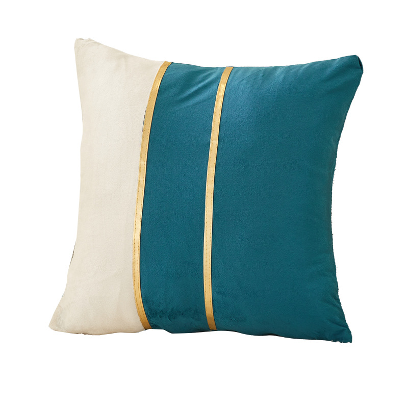 Double gold thre Dutch wool sofa pillow blanket back cushion - 图3