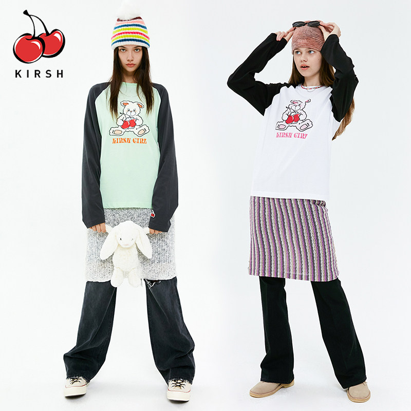 kirsh2020年秋冬新款大樱桃卫衣 kirsh海外T恤