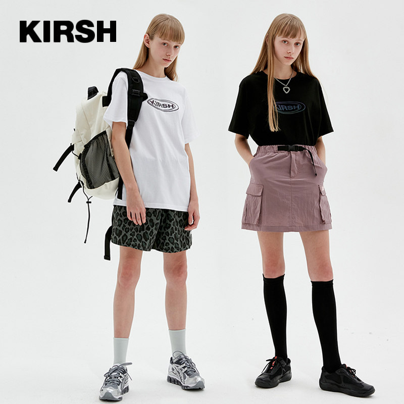 kirsh20年春夏新款韩潮少女大樱桃 kirsh海外T恤