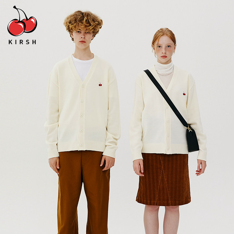 kirsh2020年秋冬新款大樱桃毛衣 kirsh海外毛针织衫