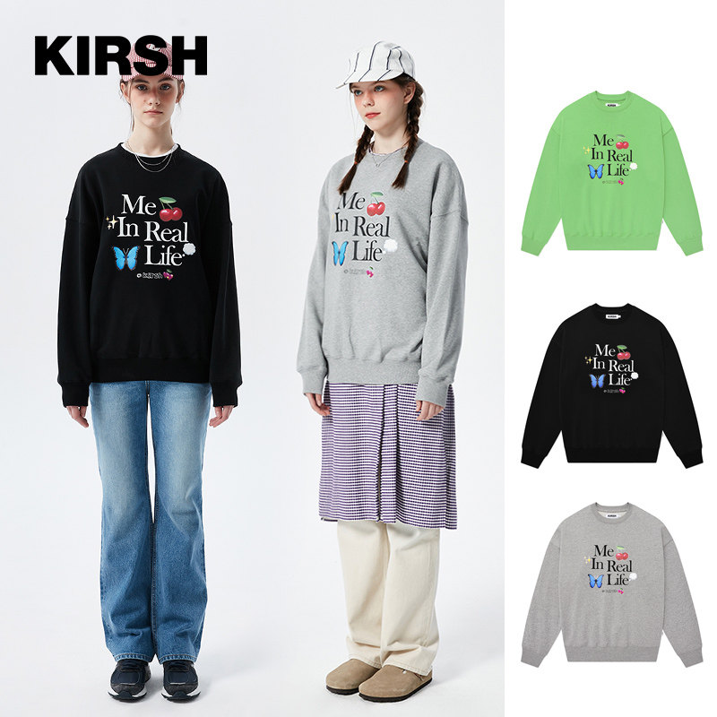 kirsh王梓薇同款21年春夏新款卫衣 kirsh海外卫衣/绒衫