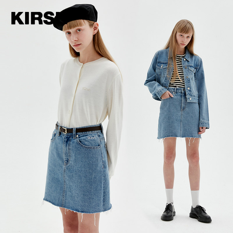 kirsh2020年春季新款大樱桃半身裙 kirsh海外半身裙