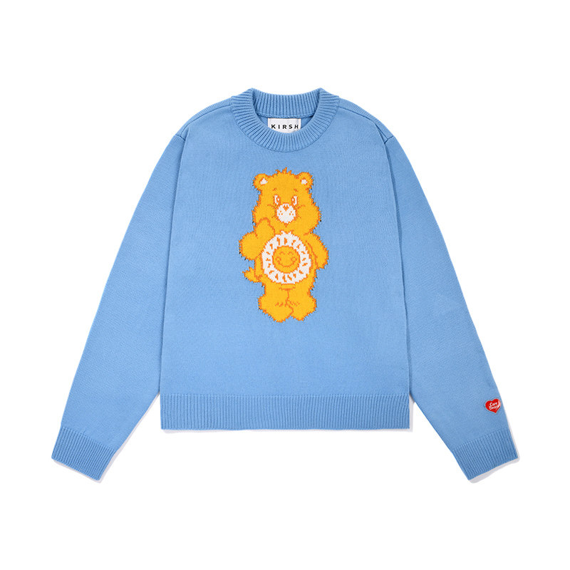 kirsh20年秋冬郑多玹同款樱桃毛衣 kirsh海外毛衣