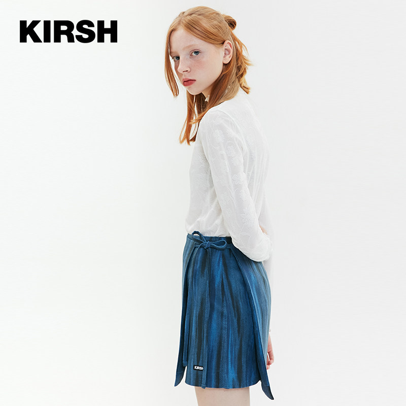 kirsh2020年秋冬新款大樱桃半身裙 kirsh海外半身裙