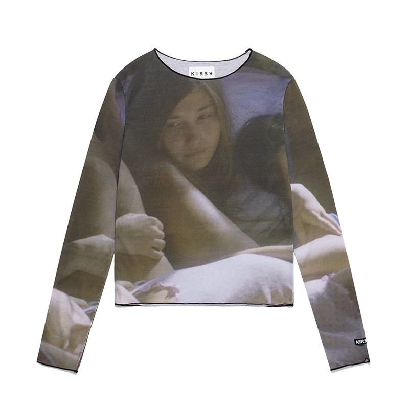 kirsh2020年秋冬新款大樱桃t恤 kirsh海外T恤