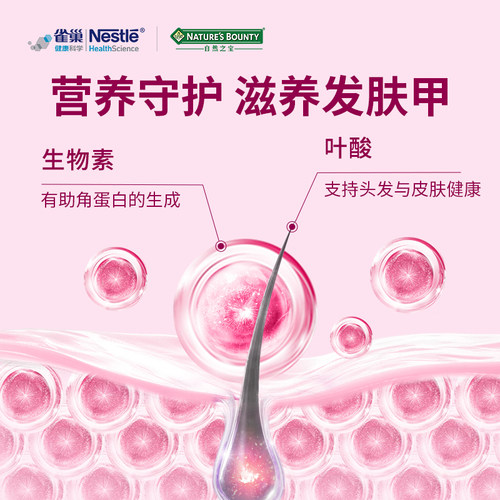 自然之宝女性复合维生素软糖女士生物素维生素女性软糖保健品官方 - 图3