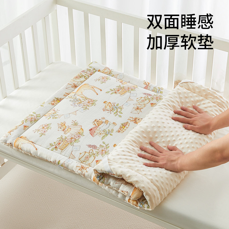 儿童床床垫褥子冬季幼儿园加厚垫被褥垫小学生午睡垫宝宝软垫定制