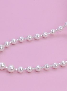 质感施家珍珠项链锁骨链小众轻奢