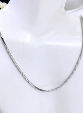 裸链拉豆设计可调节项链毛衣链女