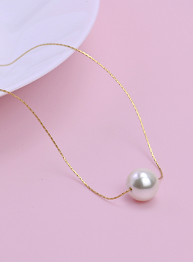 日常百搭通勤款质感施家珍珠项链