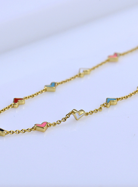 女甜美可爱气质时尚爱心新款现货