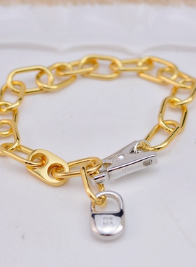 ins街拍时尚风百搭款卡扣手链