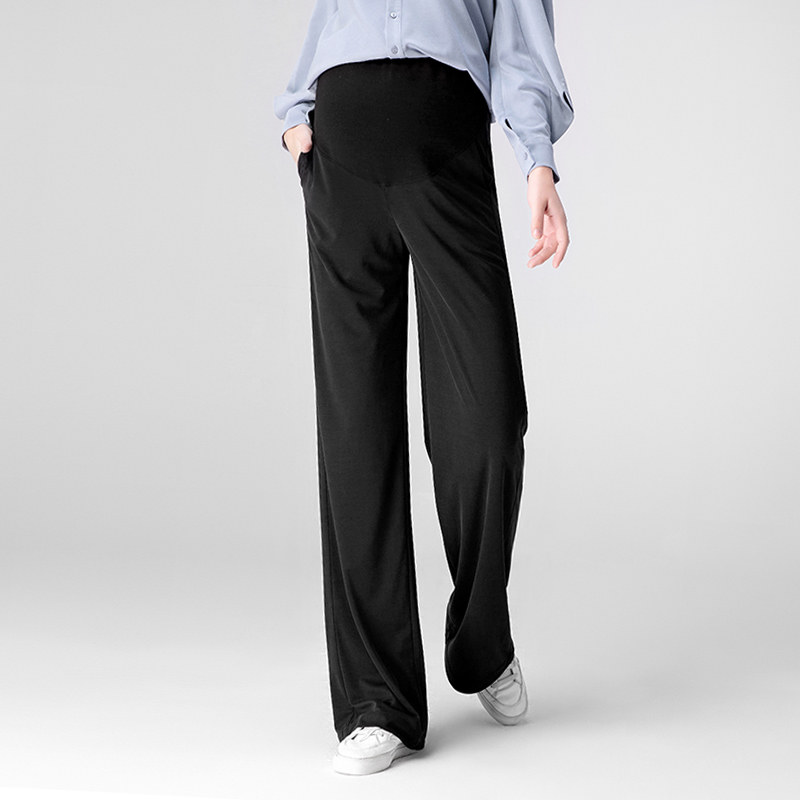 孕度轻奢2020春秋外穿宽松阔腿裤 yumduvm孕度孕妇阔腿裤