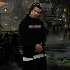 SprayGround新款卫衣女宽松帽衫男英雄联盟联名潮牌情侣