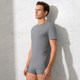 Embry Official Outlet IVU Simple Basic Business Casual Home Modal Round Neck Men's Cotton Short Sleeves