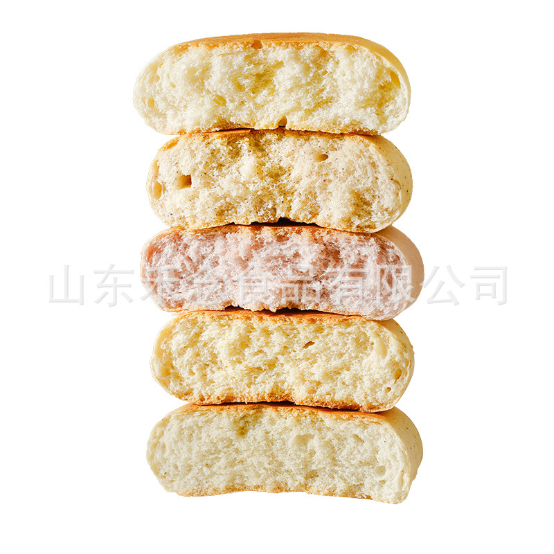 康泉无蔗糖蛋奶饼早餐原味香粗粮孕妇小零食品紫薯全麦面包