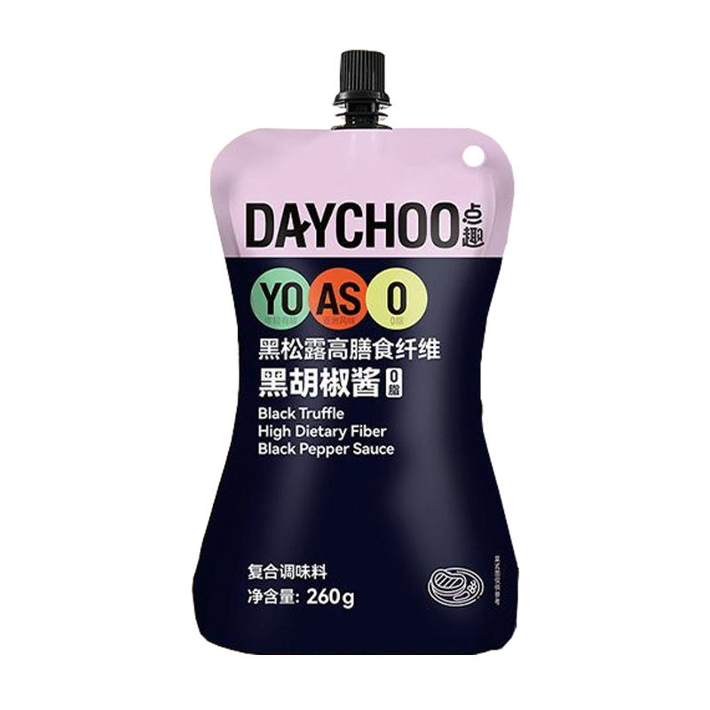 海天黑松露黑胡椒酱260g0脂烧