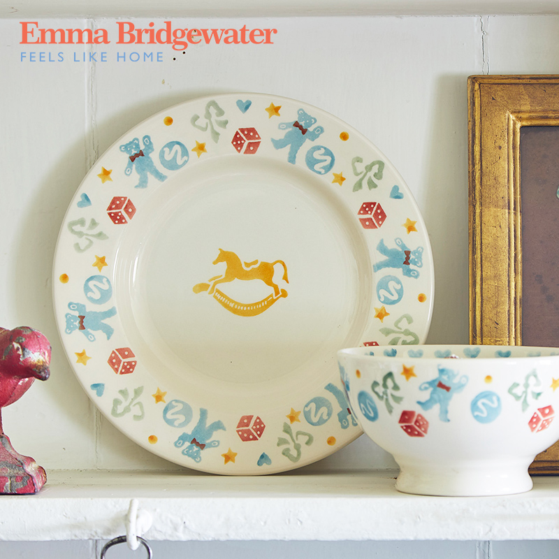Emma Bridgewater盘马克杯釉下彩陶瓷餐具新婚礼物emmabrigewater - 图0