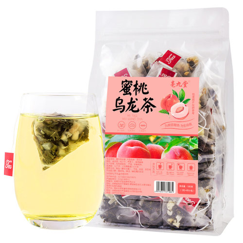 60包蜜桃乌龙茶包花茶组合冷泡茶包花茶水果茶白桃水蜜桃茶叶小包 - 图0