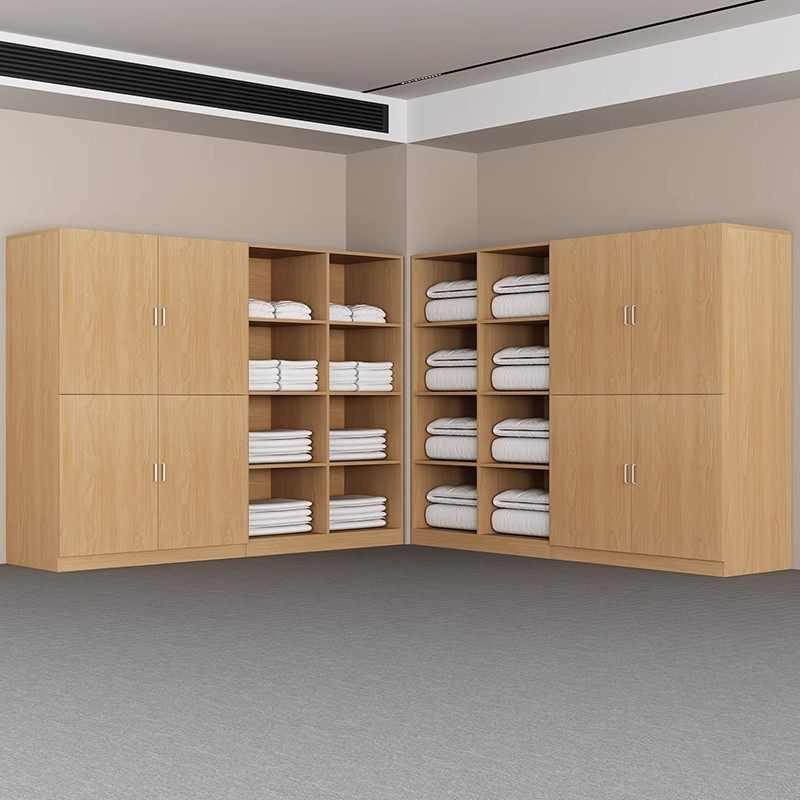 定制酒店实木布草柜宾馆客房健身房收纳柜公寓民宿储物柜更衣柜,淘宝优惠券,粉丝福利购,淘宝优惠卷